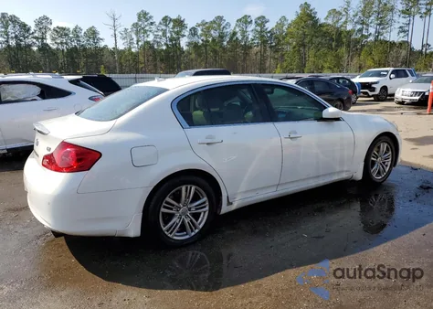 2013 Infiniti G37 Base из США, поврежденный, VIN JN1CV6AP1DM718316